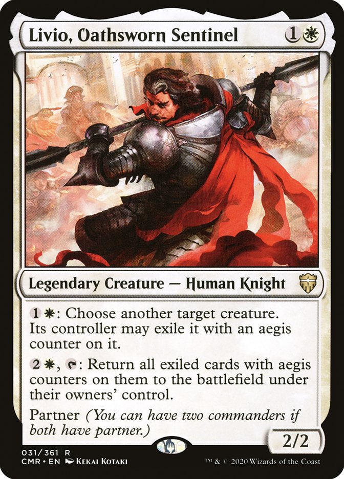 Livio, Oathsworn Sentinel [Commander Legends] | Gear Gaming Fayetteville