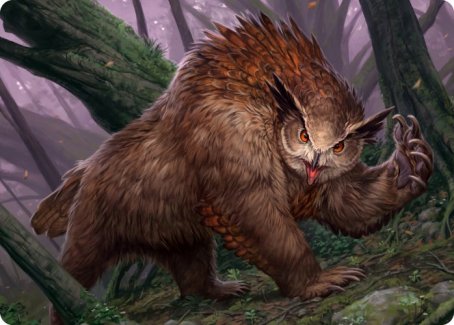 Owlbear Art Card [Dungeons & Dragons: Adventures in the Forgotten Realms Art Series] | Gear Gaming Fayetteville