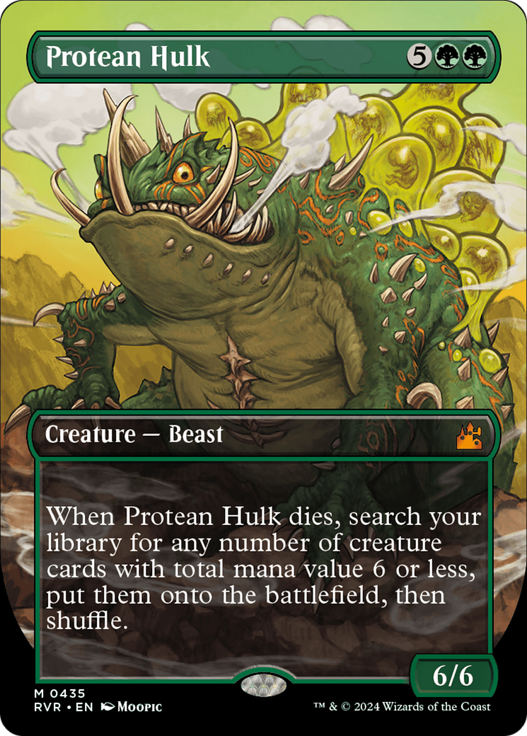 Protean Hulk (Anime Borderless) [Ravnica Remastered] | Gear Gaming Fayetteville