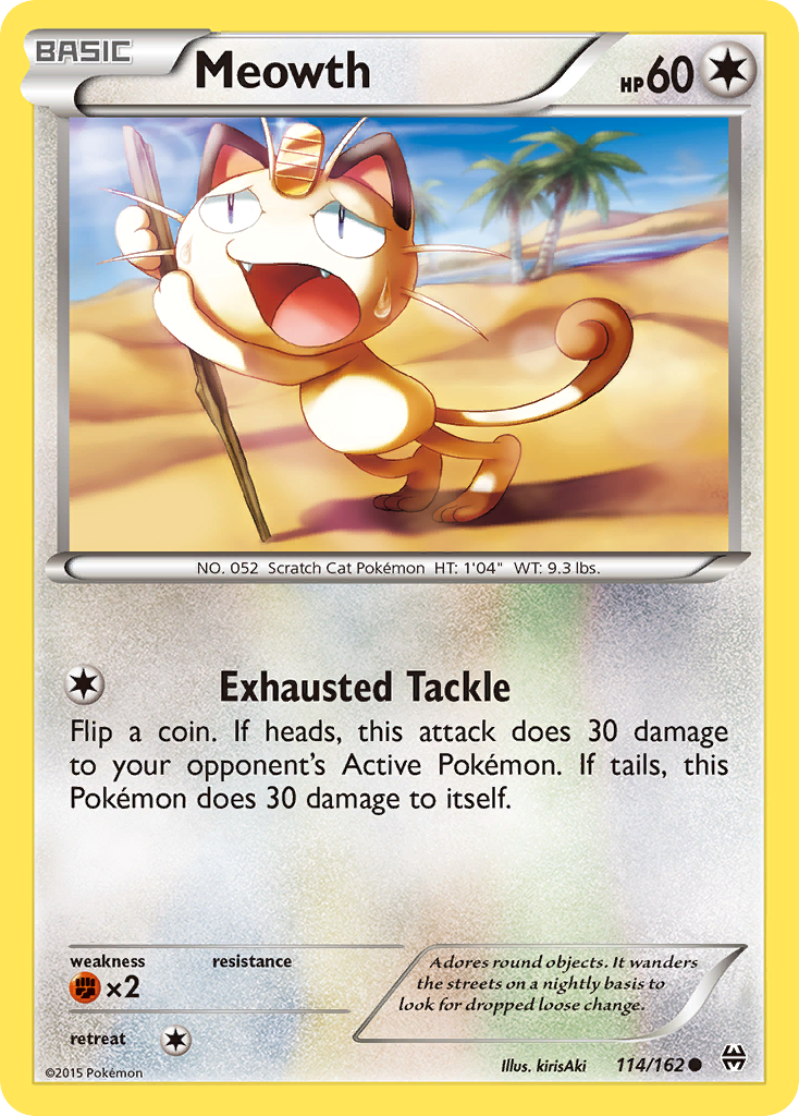 Meowth (114/162) [XY: BREAKthrough] | Gear Gaming Fayetteville