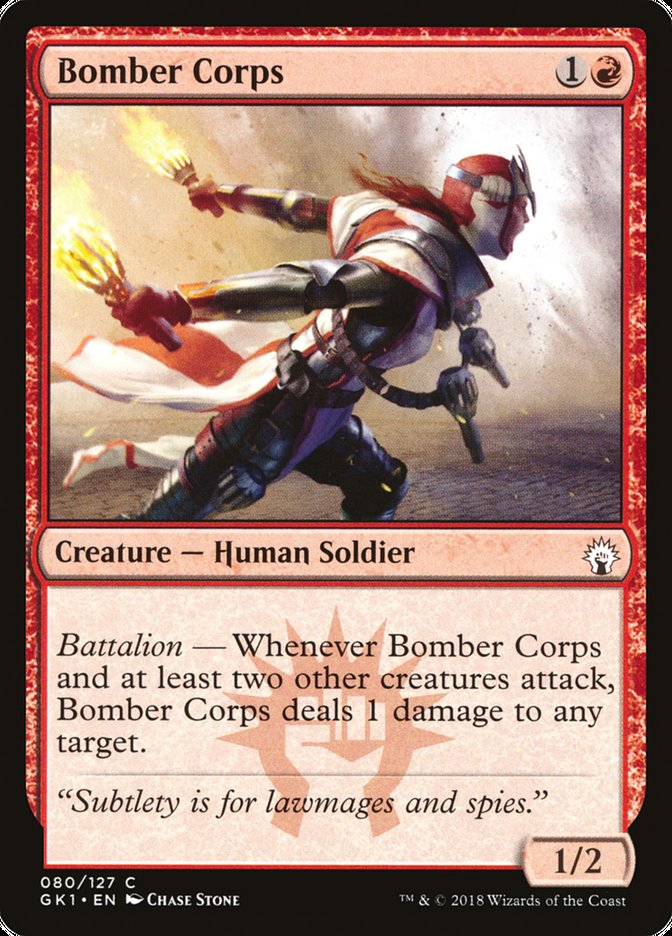 Bomber Corps [Guilds of Ravnica Guild Kit] | Gear Gaming Fayetteville