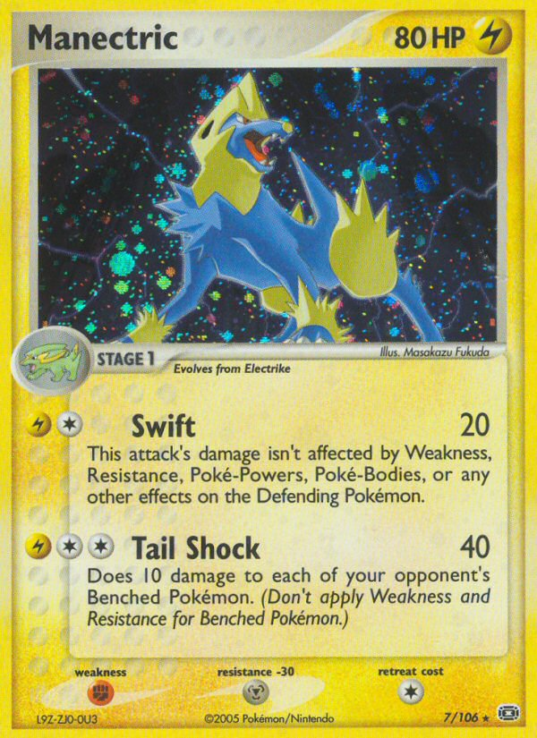 Manectric (7/106) [EX: Emerald] | Gear Gaming Fayetteville