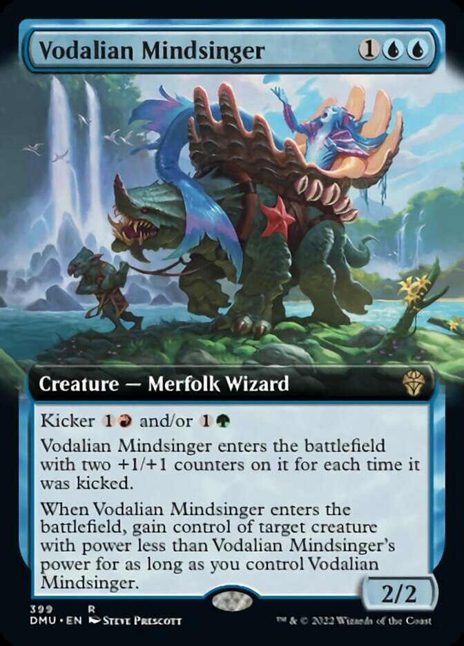 Vodalian Mindsinger (Extended Art) [Dominaria United] | Gear Gaming Fayetteville