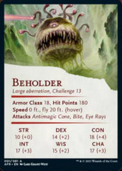 Beholder Art Card [Dungeons & Dragons: Adventures in the Forgotten Realms Art Series] | Gear Gaming Fayetteville