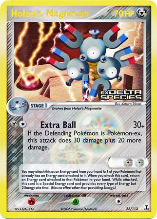 Holon's Magneton (22/113) (Stamped) [EX: Delta Species] | Gear Gaming Fayetteville