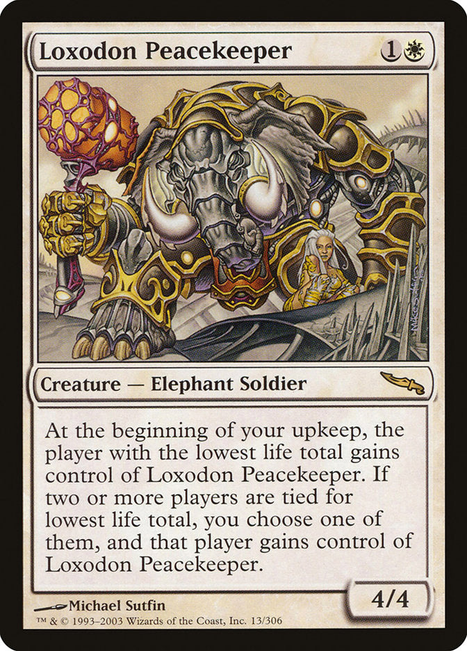 Loxodon Peacekeeper [Mirrodin] | Gear Gaming Fayetteville