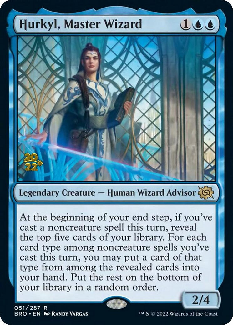 Hurkyl, Master Wizard [The Brothers' War Prerelease Promos] | Gear Gaming Fayetteville