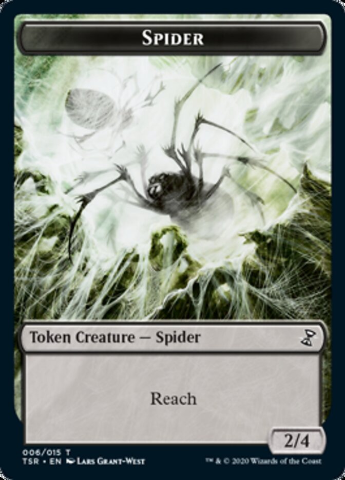 Spider Token [Time Spiral Remastered Tokens] | Gear Gaming Fayetteville