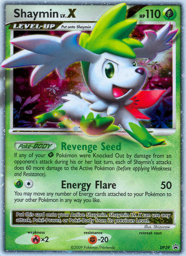 Shaymin LV.X (DP39) [Diamond & Pearl: Black Star Promos] | Gear Gaming Fayetteville