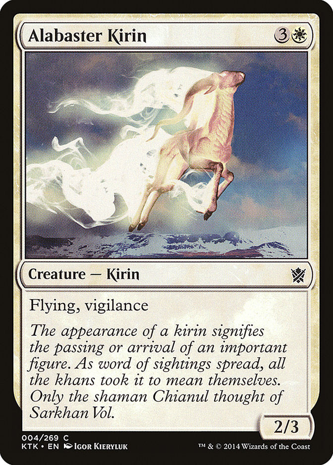 Alabaster Kirin [Khans of Tarkir] | Gear Gaming Fayetteville