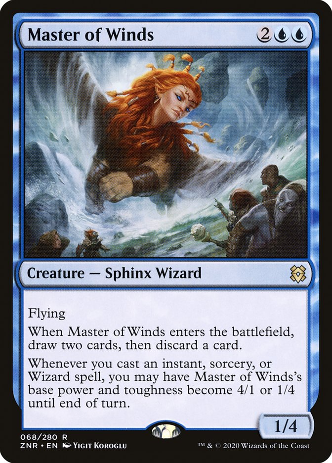 Master of Winds [Zendikar Rising] | Gear Gaming Fayetteville