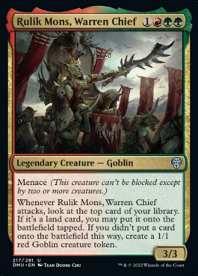 Rulik Mons, Warren Chief [Dominaria United] | Gear Gaming Fayetteville