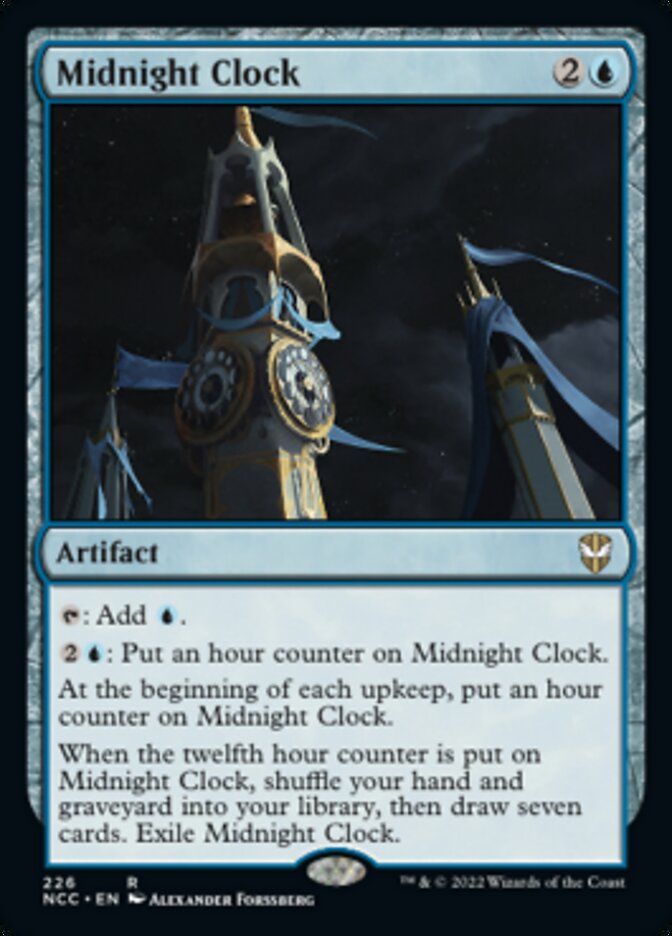 Midnight Clock [Streets of New Capenna Commander] | Gear Gaming Fayetteville