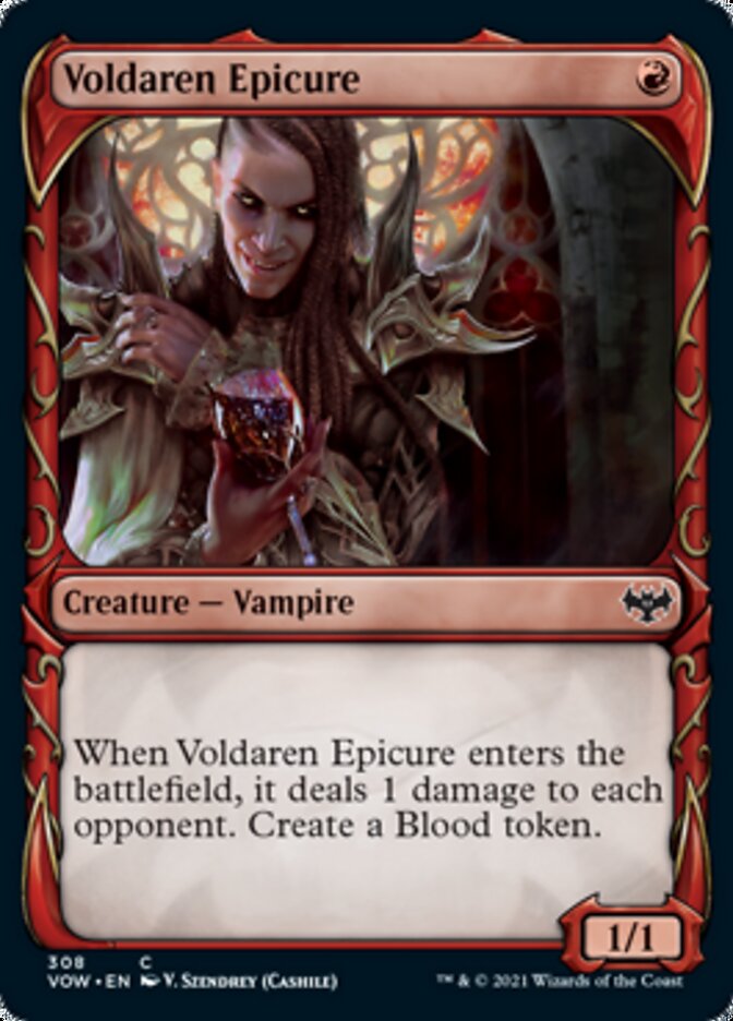 Voldaren Epicure (Showcase Fang Frame) [Innistrad: Crimson Vow] | Gear Gaming Fayetteville