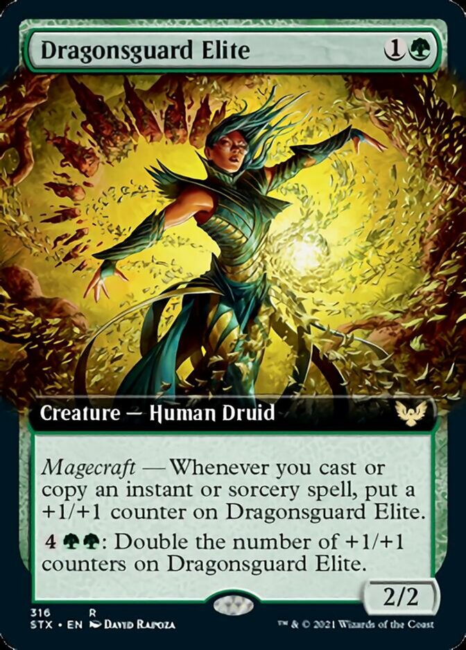 Dragonsguard Elite (Extended Art) [Strixhaven: School of Mages] | Gear Gaming Fayetteville