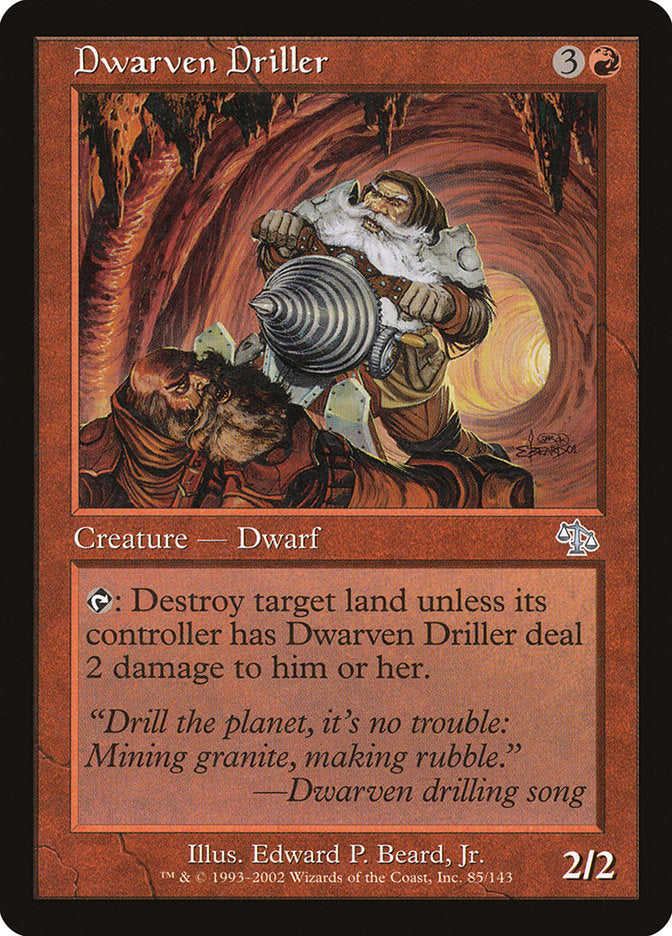 Dwarven Driller [Judgment] | Gear Gaming Fayetteville