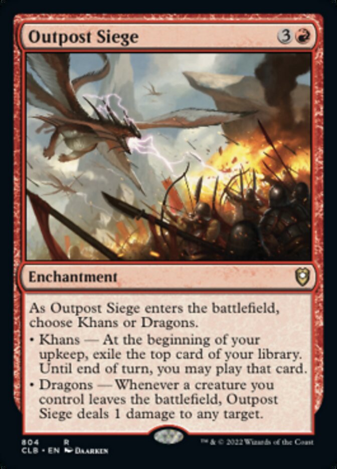 Outpost Siege [Commander Legends: Battle for Baldur's Gate] | Gear Gaming Fayetteville