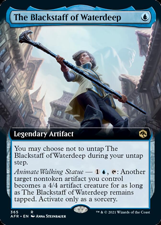 The Blackstaff of Waterdeep (Extended Art) [Dungeons & Dragons: Adventures in the Forgotten Realms] | Gear Gaming Fayetteville