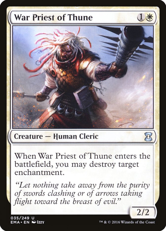 War Priest of Thune [Eternal Masters] | Gear Gaming Fayetteville