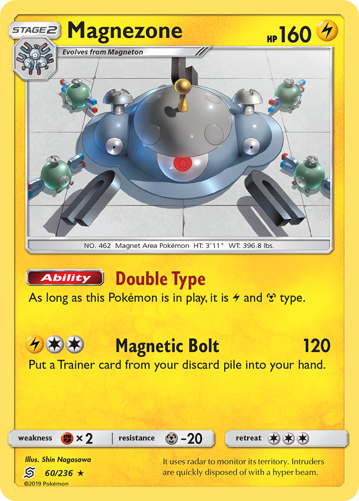 Magnezone (60/236) [Sun & Moon: Unified Minds] | Gear Gaming Fayetteville