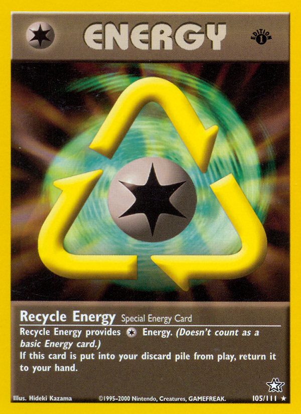 Recycle Energy (105/111) [Neo Genesis 1st Edition] | Gear Gaming Fayetteville