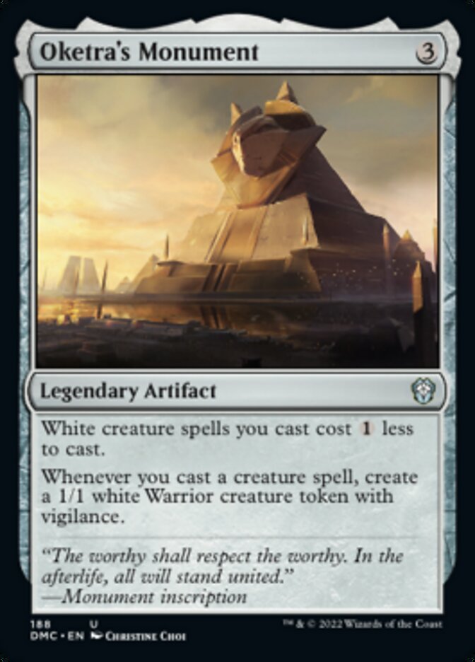 Oketra's Monument [Dominaria United Commander] | Gear Gaming Fayetteville