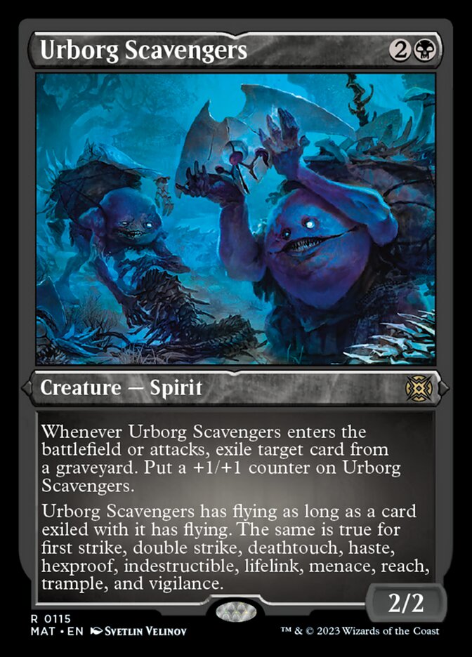 Urborg Scavengers (Foil Etched) [March of the Machine: The Aftermath] | Gear Gaming Fayetteville