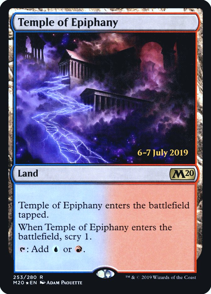 Temple of Epiphany [Core Set 2020 Prerelease Promos] | Gear Gaming Fayetteville