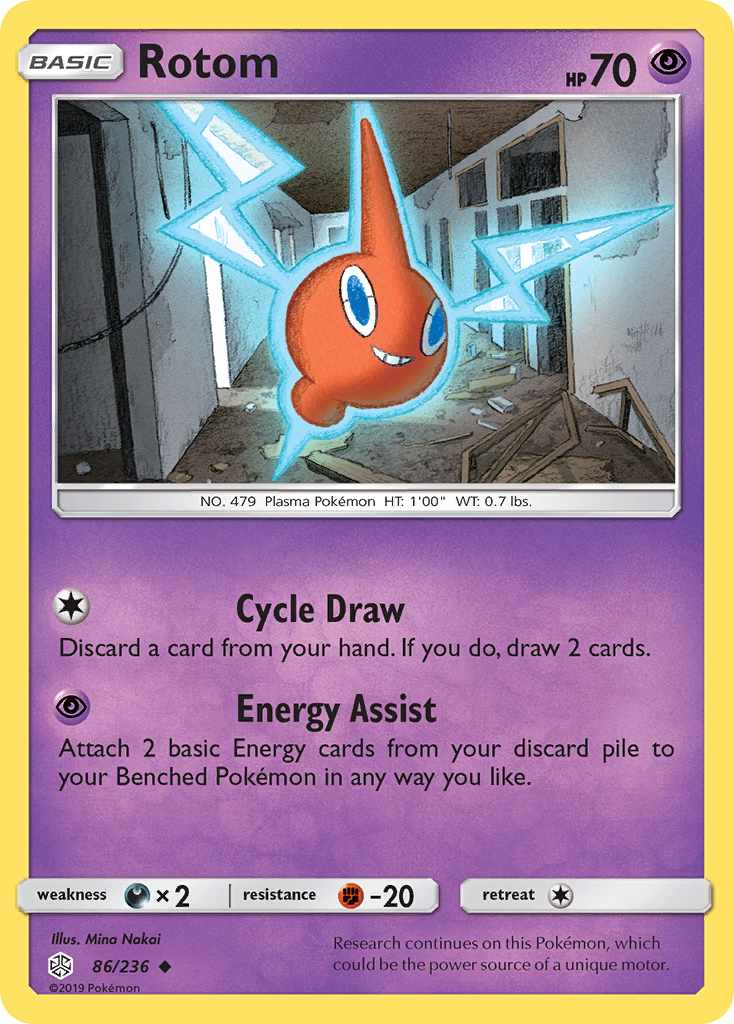 Rotom (86/236) [Sun & Moon: Cosmic Eclipse] | Gear Gaming Fayetteville