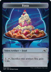 Squirrel // Food (010) Double-Sided Token [Unfinity Tokens] | Gear Gaming Fayetteville