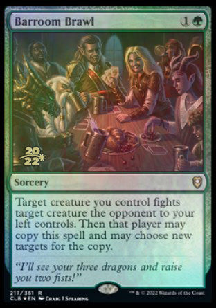 Barroom Brawl [Commander Legends: Battle for Baldur's Gate Prerelease Promos] | Gear Gaming Fayetteville