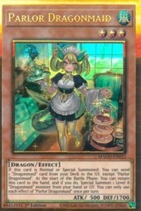 Parlor Dragonmaid [MAGO-EN023] Gold Rare | Gear Gaming Fayetteville