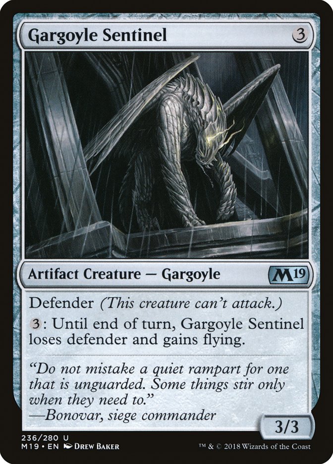 Gargoyle Sentinel [Core Set 2019] | Gear Gaming Fayetteville