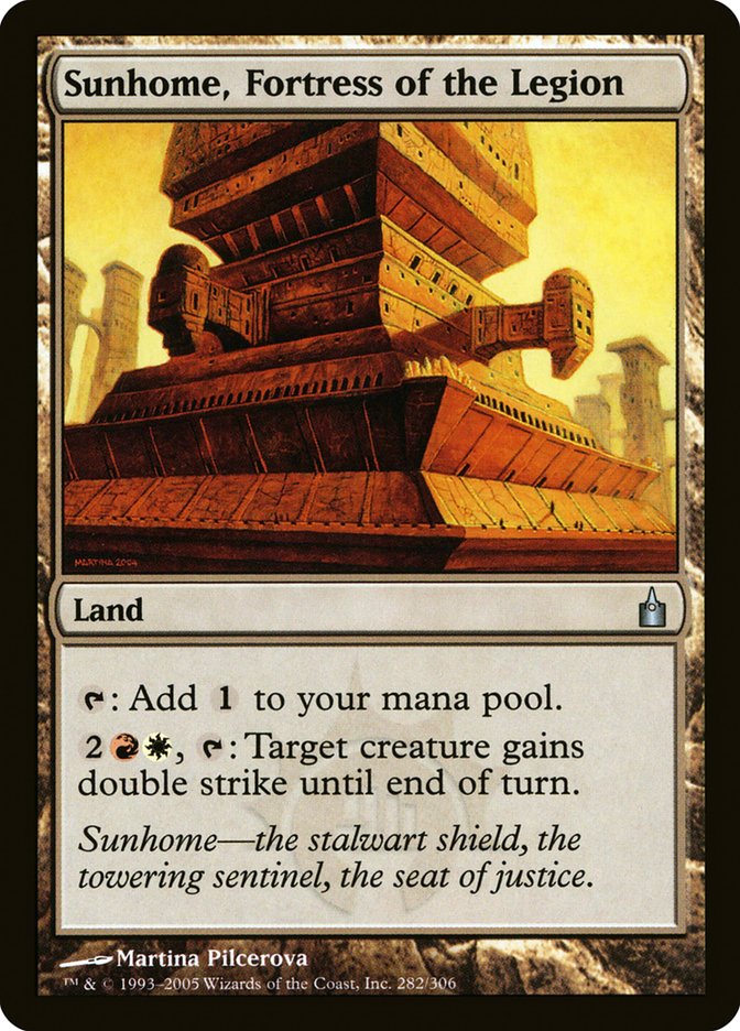 Sunhome, Fortress of the Legion [Ravnica: City of Guilds] | Gear Gaming Fayetteville