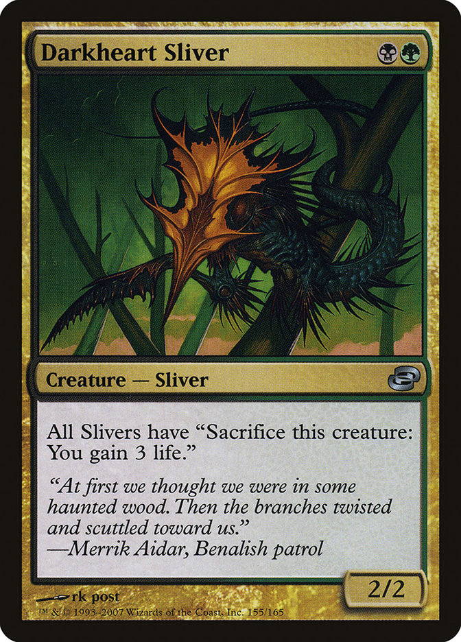 Darkheart Sliver [Planar Chaos] | Gear Gaming Fayetteville