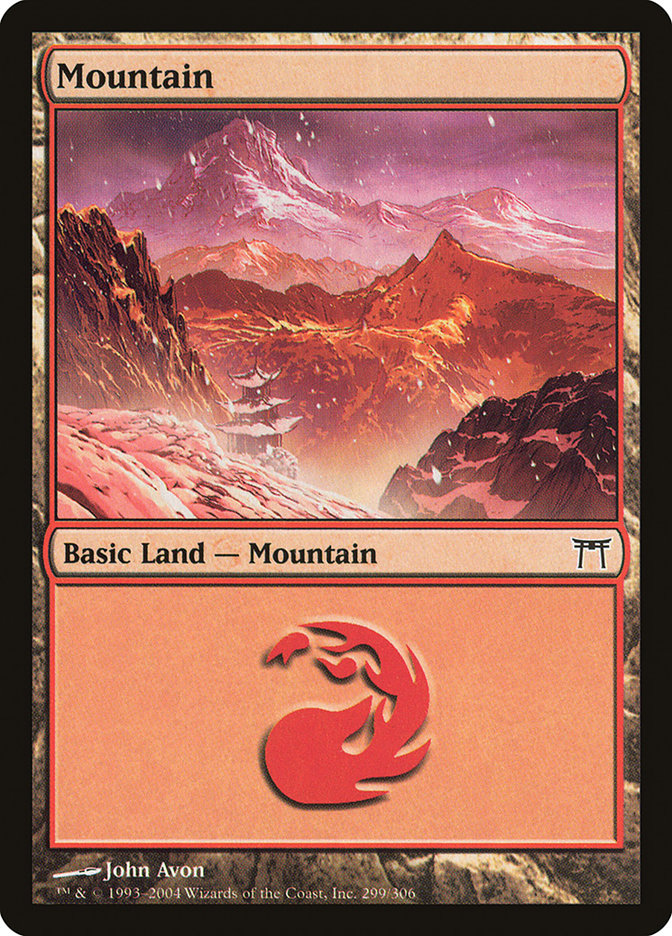 Mountain (299) [Champions of Kamigawa] | Gear Gaming Fayetteville