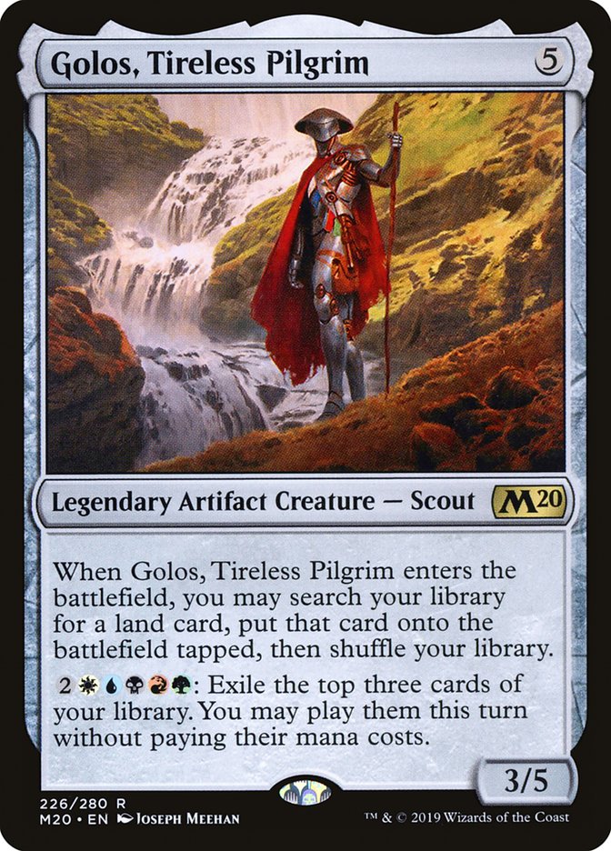 Golos, Tireless Pilgrim [Core Set 2020] | Gear Gaming Fayetteville