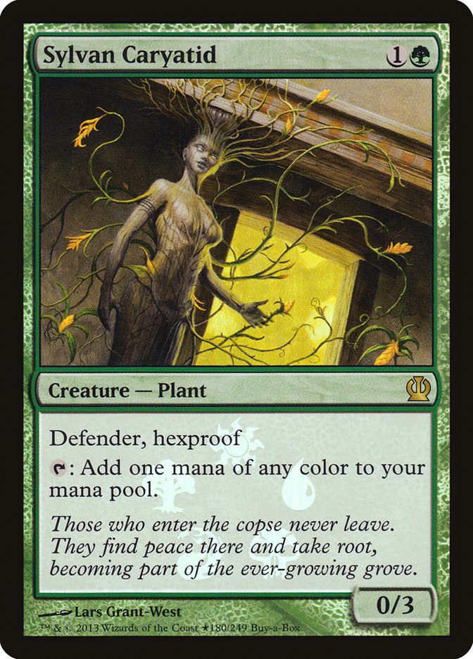 Sylvan Caryatid (Buy-A-Box) [Theros Promos] | Gear Gaming Fayetteville