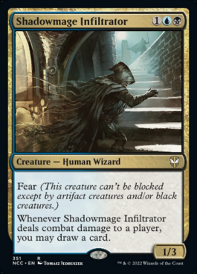 Shadowmage Infiltrator [Streets of New Capenna Commander] | Gear Gaming Fayetteville