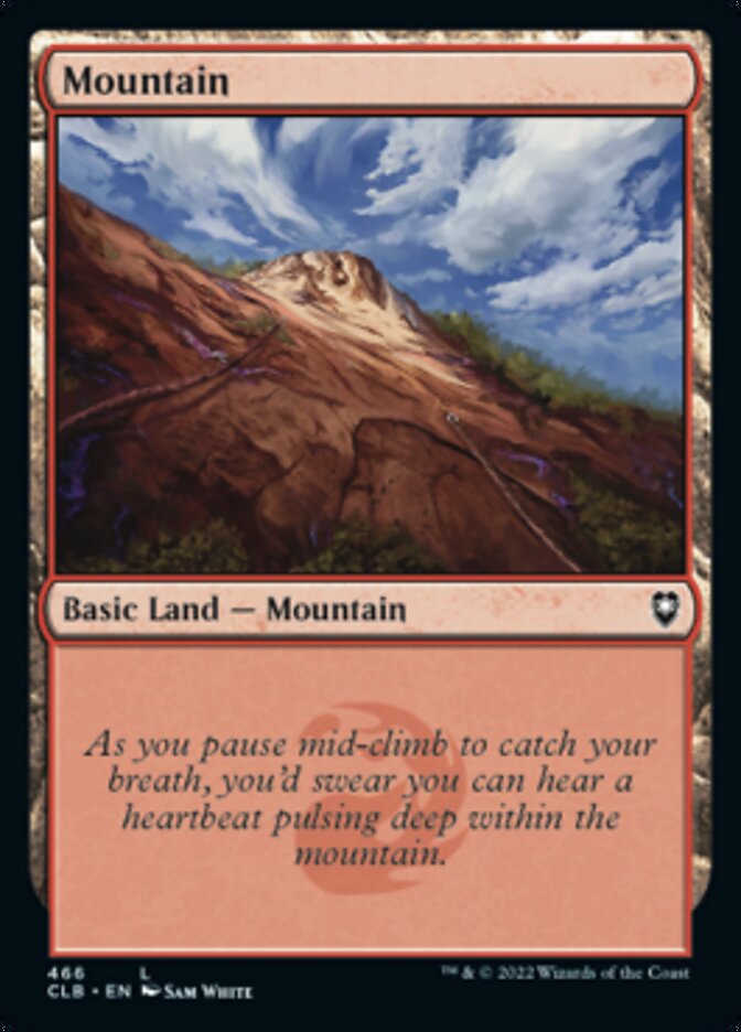 Mountain (466) [Commander Legends: Battle for Baldur's Gate] | Gear Gaming Fayetteville