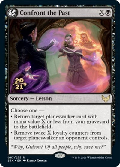 Confront the Past [Strixhaven: School of Mages Prerelease Promos] | Gear Gaming Fayetteville