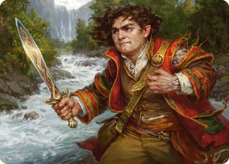 Frodo Baggins Art Card (16/81) [The Lord of the Rings: Tales of Middle-earth Art Series] | Gear Gaming Fayetteville