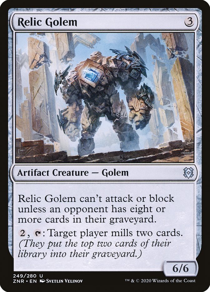 Relic Golem [Zendikar Rising] | Gear Gaming Fayetteville