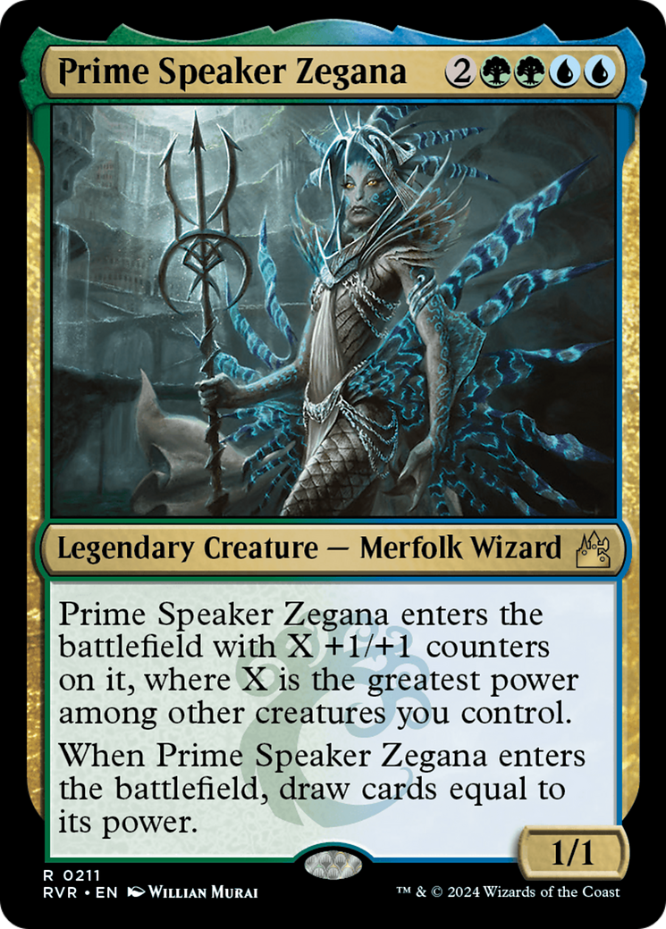 Prime Speaker Zegana [Ravnica Remastered] | Gear Gaming Fayetteville