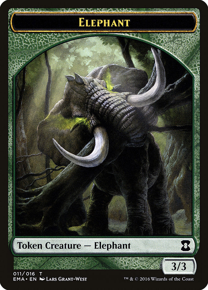 Elephant Token [Eternal Masters Tokens] | Gear Gaming Fayetteville