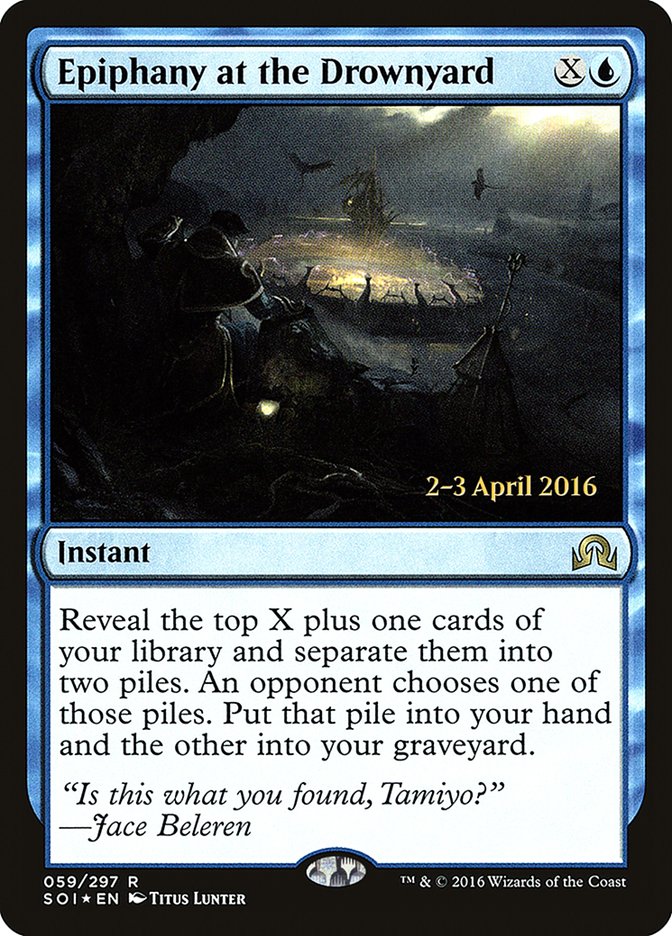 Epiphany at the Drownyard [Shadows over Innistrad Prerelease Promos] | Gear Gaming Fayetteville