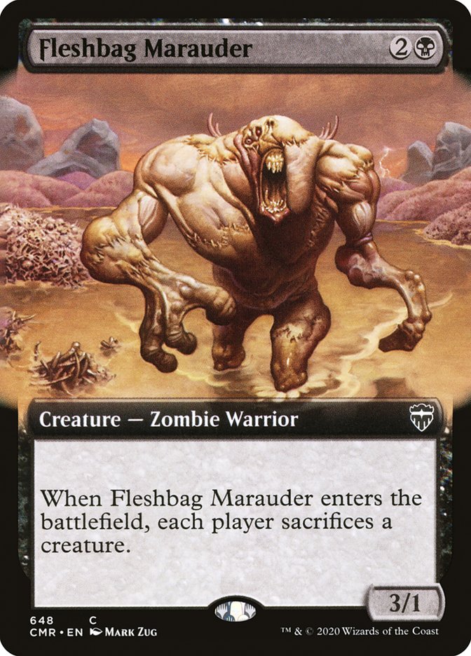 Fleshbag Marauder (Extended Art) [Commander Legends] | Gear Gaming Fayetteville