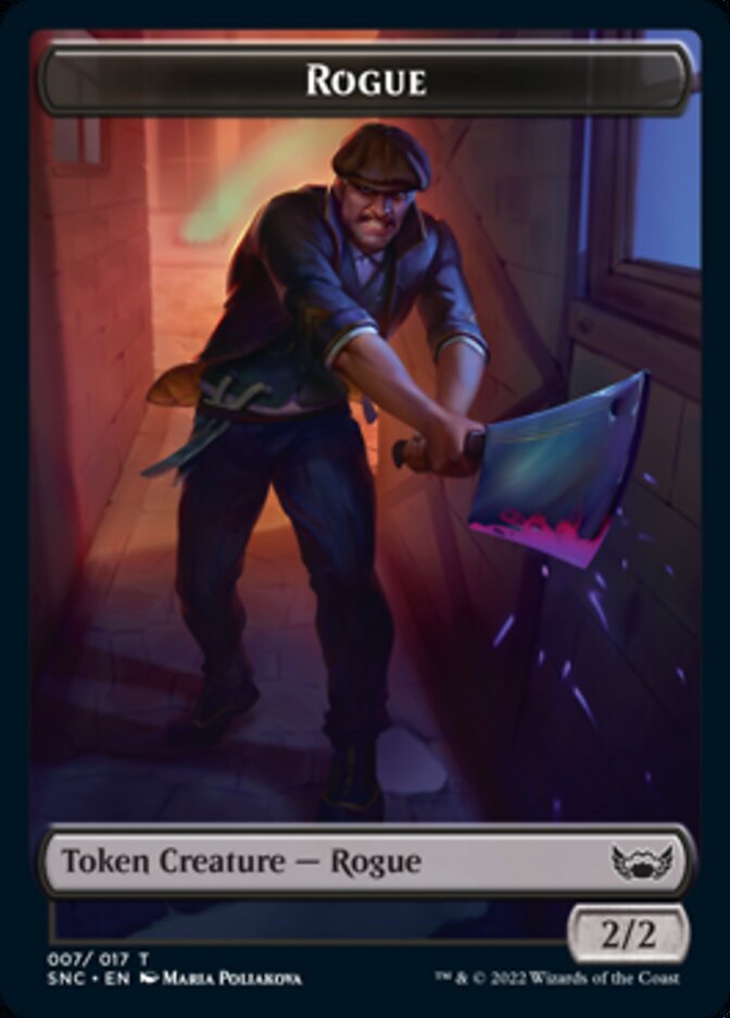 Rogue Token [Streets of New Capenna Tokens] | Gear Gaming Fayetteville