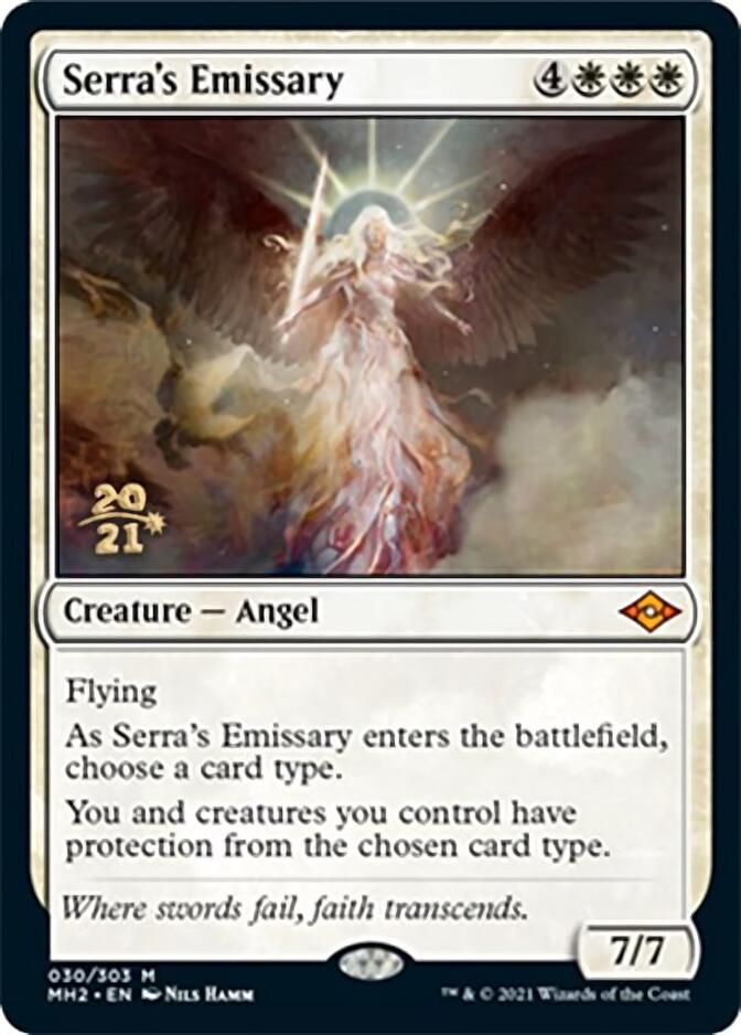 Serra's Emissary [Modern Horizons 2 Prerelease Promos] | Gear Gaming Fayetteville