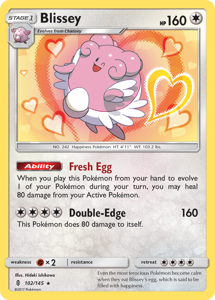 Blissey (102/145) [Sun & Moon: Guardians Rising] | Gear Gaming Fayetteville